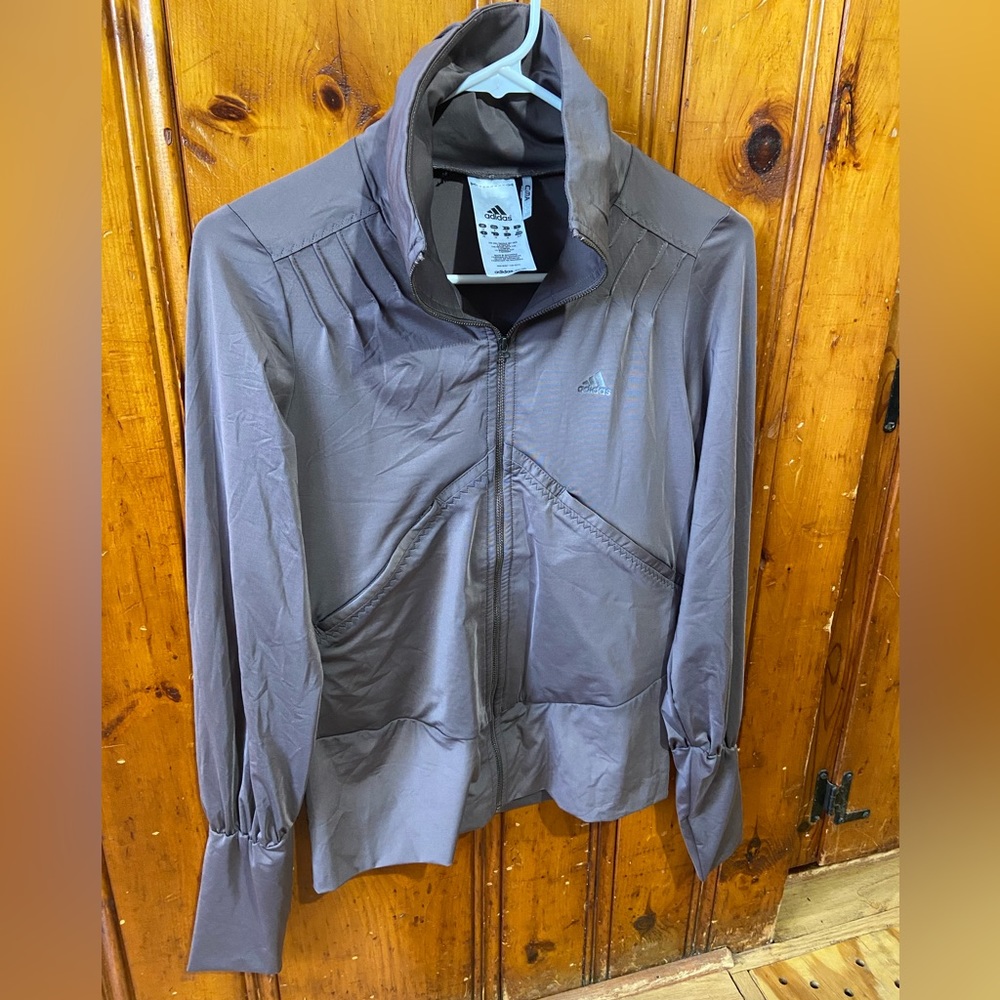 Adidas Clima 365 Lite Brown Track Jacket Womens Small